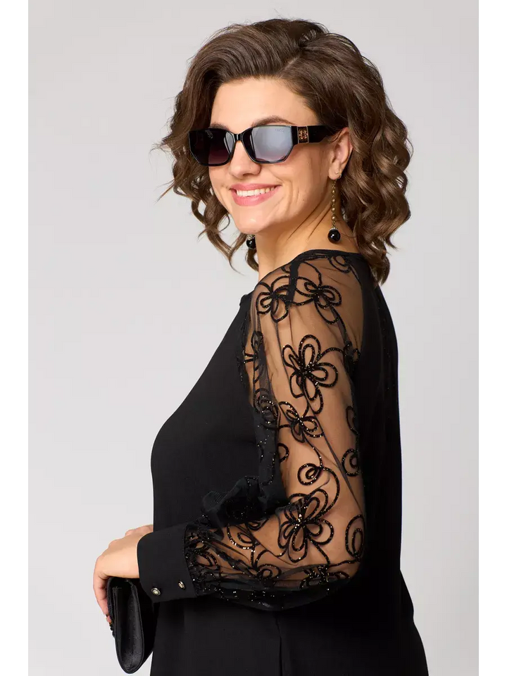Ximena | Vestido midi clásico