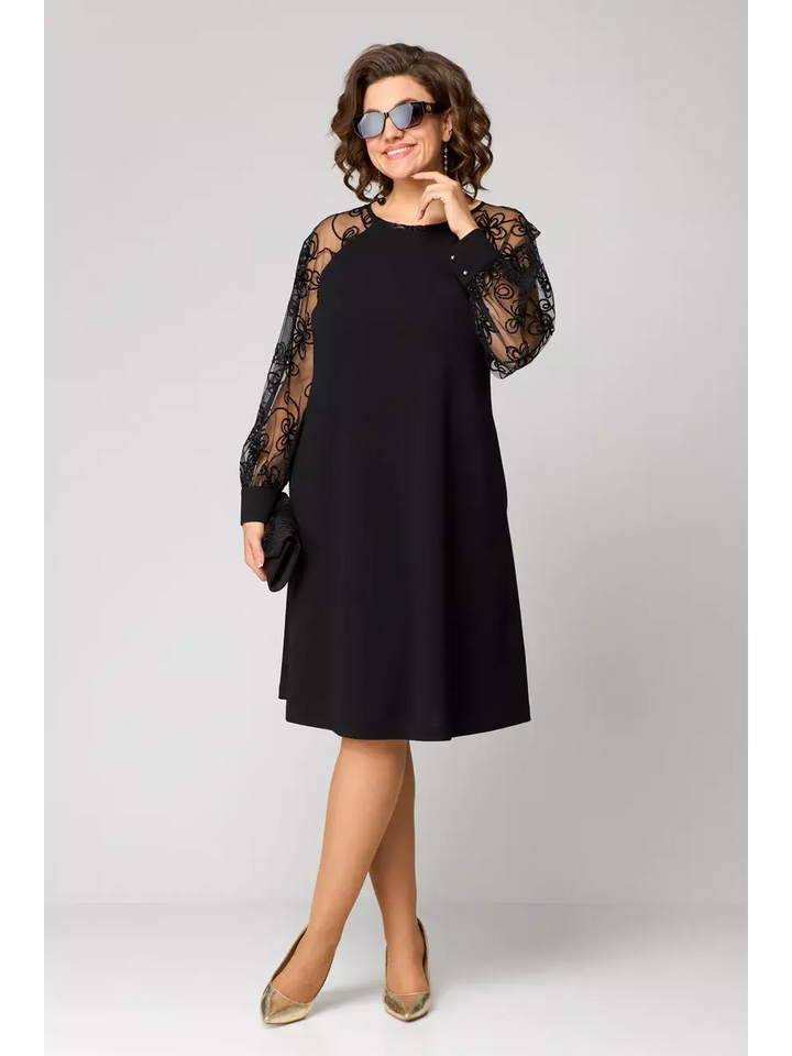 Ximena | Vestido midi clásico