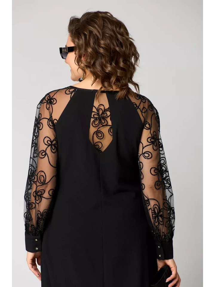 Ximena | Vestido midi clásico