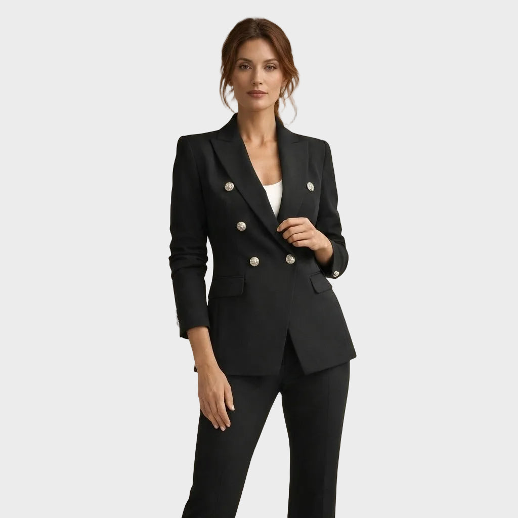 Mariana | Traje con plumas