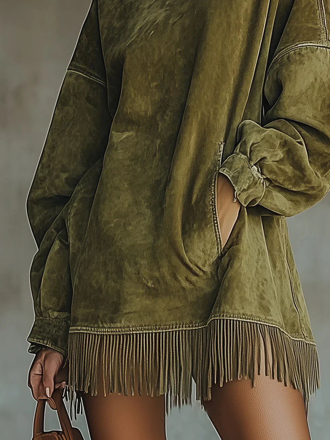 Asela | Vestido De Ante