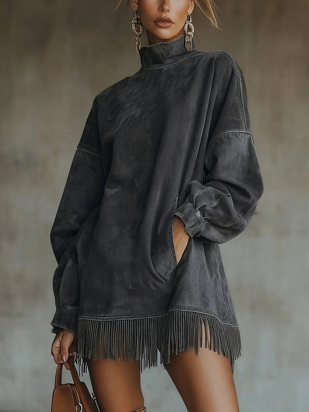 Asela | Vestido De Ante