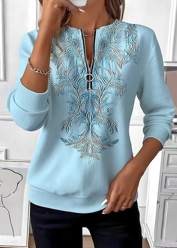 Yona | Zip-up Sweater