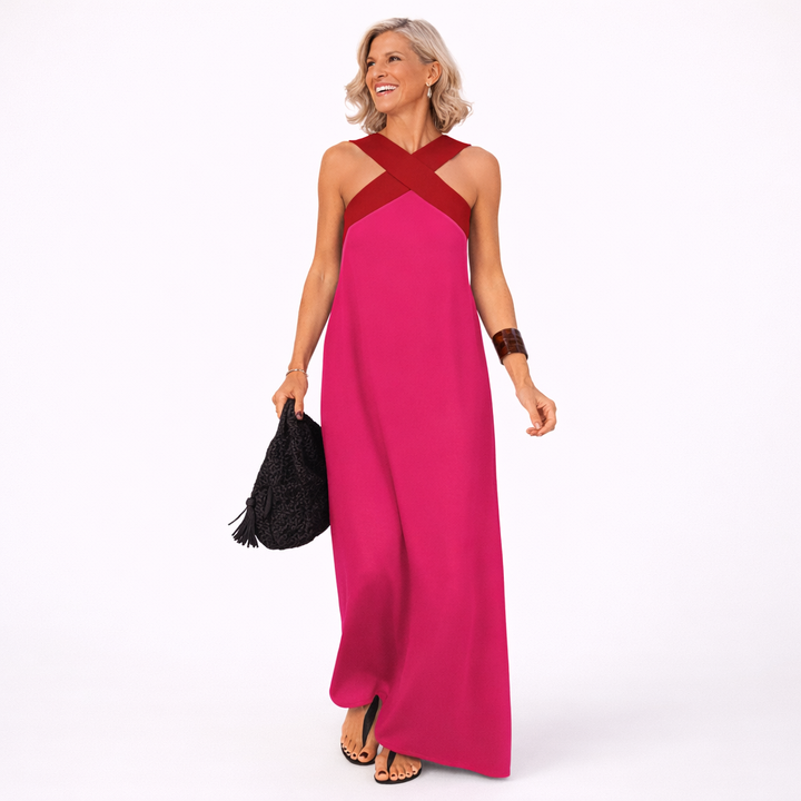 Constanza | Vestido con corte cruzado