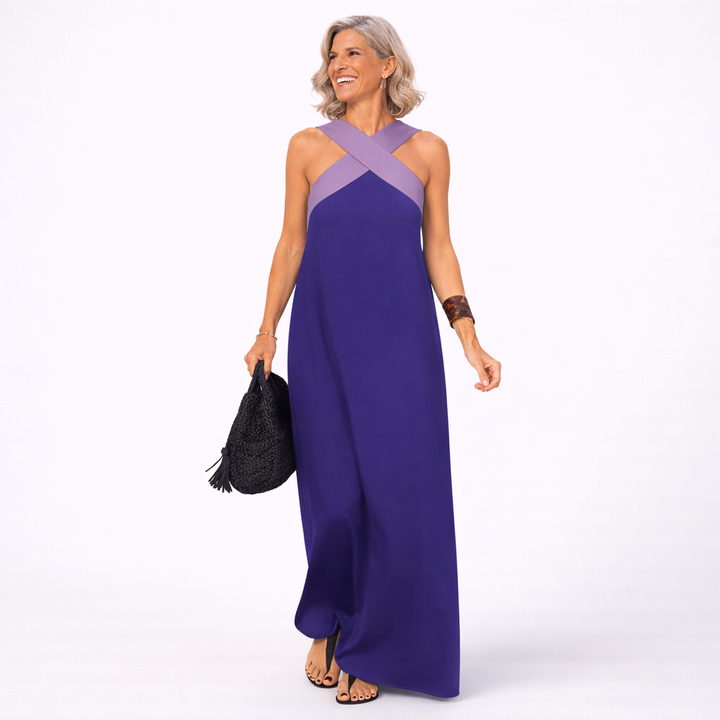 Constanza | Vestido con corte cruzado