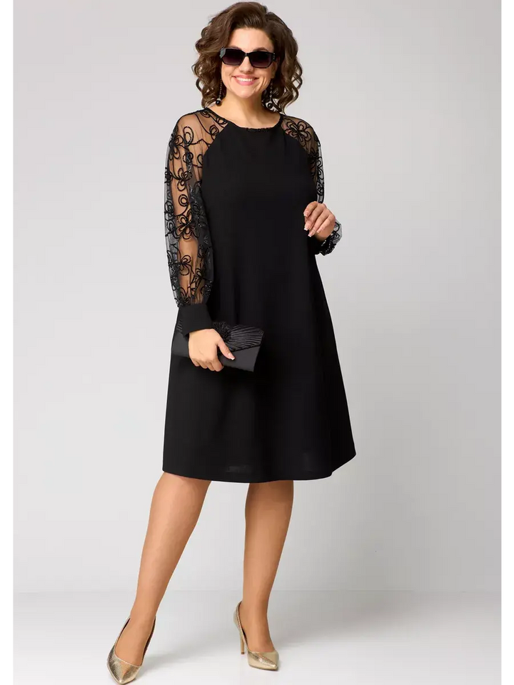 Ximena | Vestido midi clásico