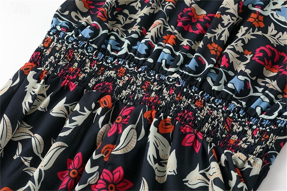 Carmen | Vestido maxi floral