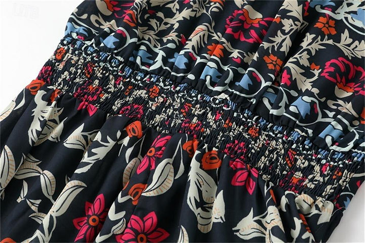 Carmen | Vestido maxi floral