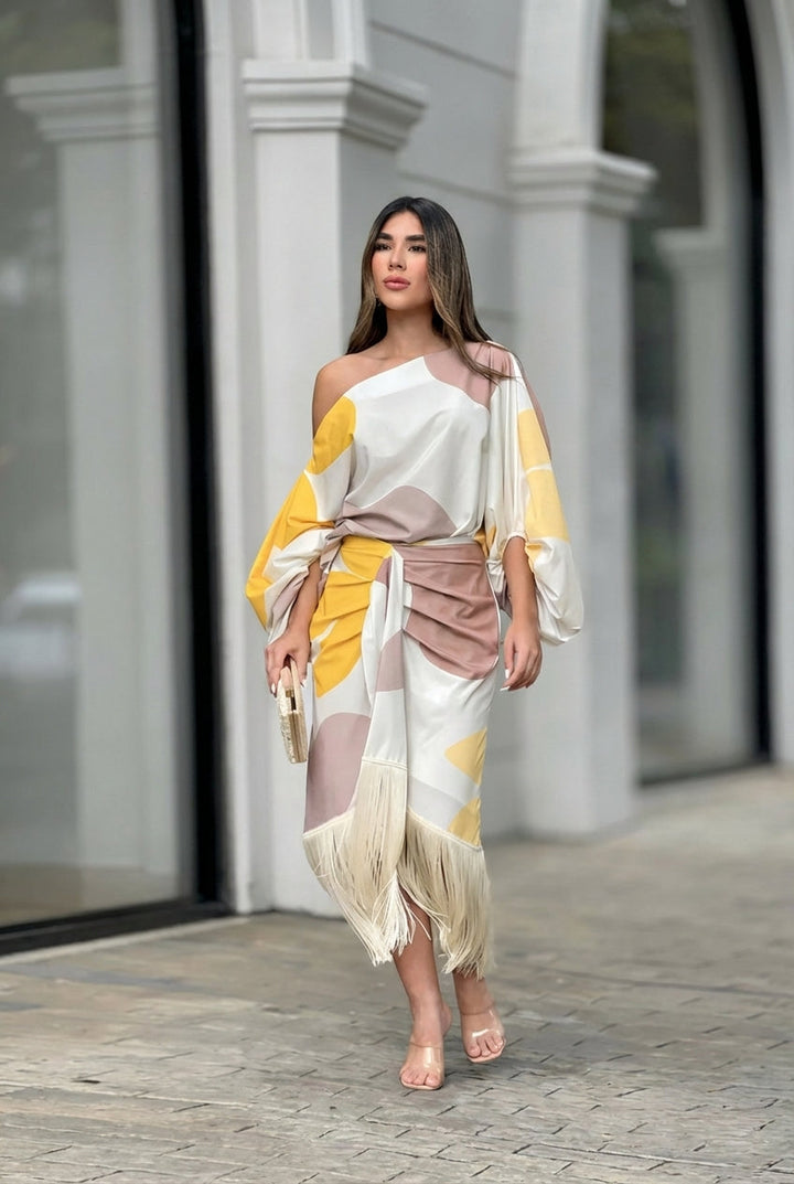 Martina | Conjunto dos piezas con flecos