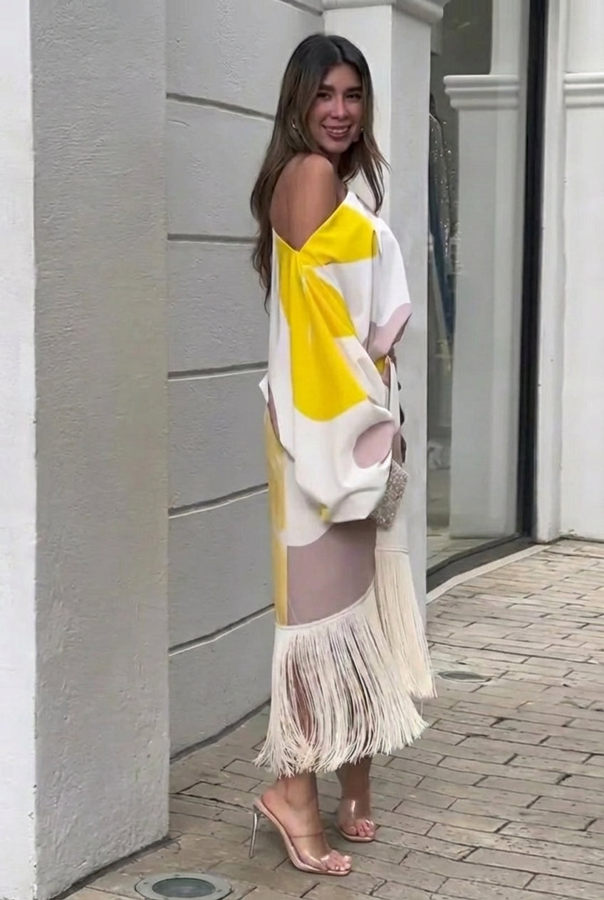 Martina | Conjunto dos piezas con flecos
