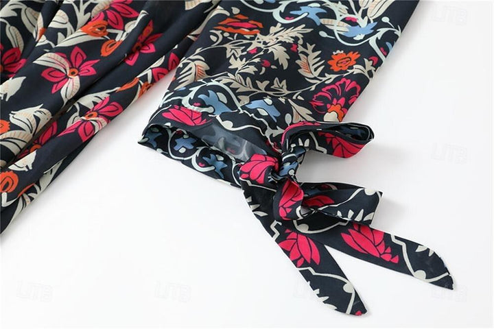Carmen | Vestido maxi floral